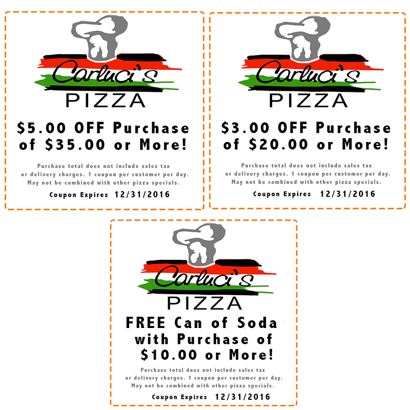 Carluci's Coupons